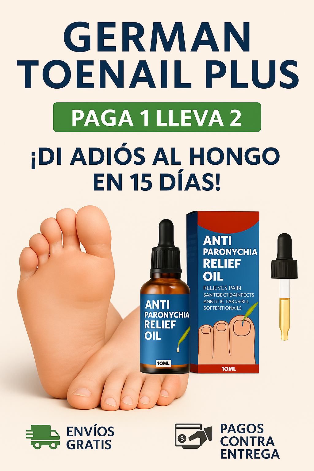 🔥GERMAN TOENAIL PLUS™ ANTIHONGOS|🔥¡PAGA 1 Y LLEVA 2! SOLO POR HOY 🚀
