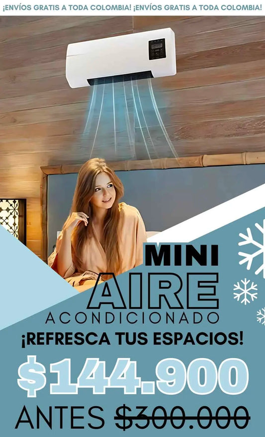 🔥AIRE ACONDICIONADO FRÍO CALIENTE A MITAD DE PRECIO💥51% DCTO SOLO HOY⏰